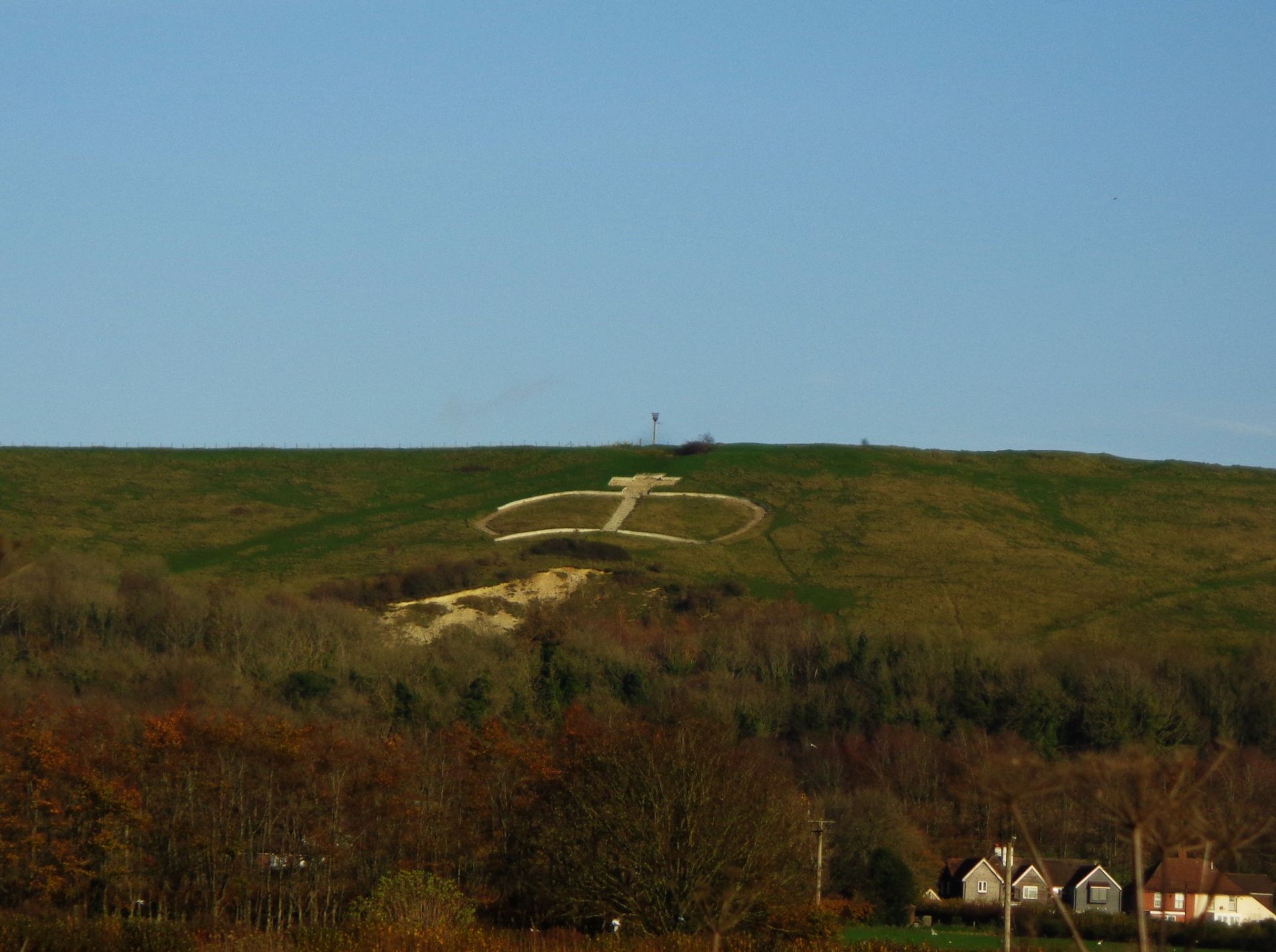 View of Wye Crown near the end of the wa;k